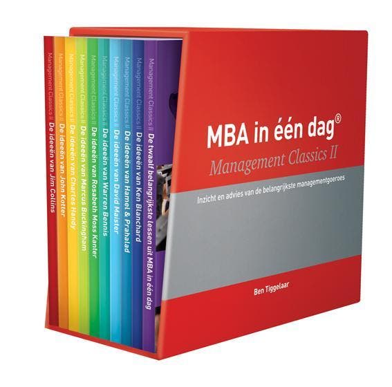 MBA in een dag / Management classics / 2 9789079445004, Livres, Économie, Management & Marketing, Envoi