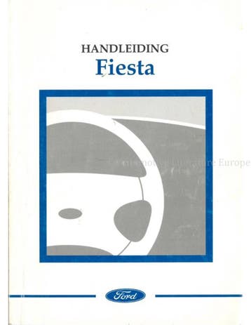 2003 FORD FIESTA INSTRUCTIEBOEKJE NEDERLANDS, Ophalen of Verzenden