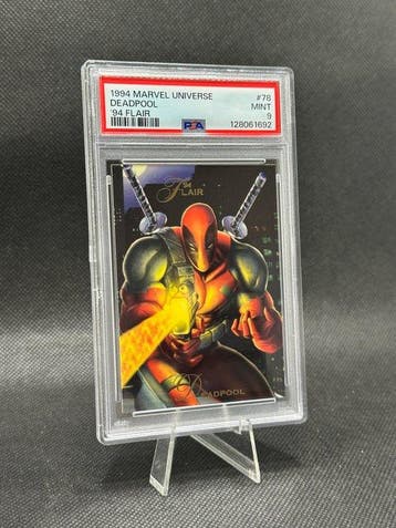 1994 Marvel Universe Deadpool #78 94 Flair Graded card -, Nieuw