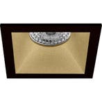 Pragmi Pollon Pro GU10 inbouwspot armatuur - Zwart/Goud alum, Verzenden, Nieuw