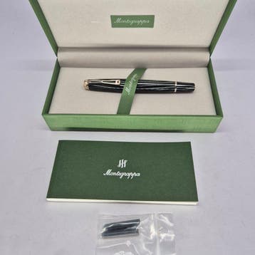 Montegrappa - Passione Zebra - 18k solid gold nib (M) -