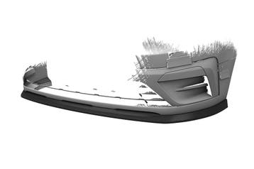 Voorspoiler | Cupspoilerlip voor Renault Trafic III CSL797-K, Auto-onderdelen, Verzenden, Nieuw