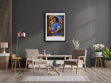works! Artist by Raffaele De Leo - Maradona V2 2026 -, Nieuw