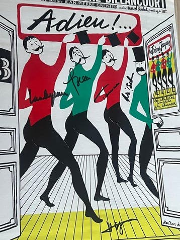 Jean-Denis Malclès (1912-2002) - Affiche signée : Tournée