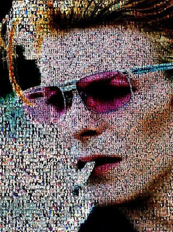 David Law (1967) - Crypto Bowie IV 2.0 - Format XL 50X75