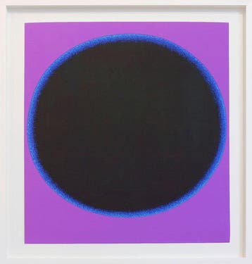 Rupprecht Geiger (1908-2009) - Kreisverlauf Schwarz auf