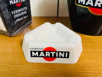 Martini - Asbak (3) - cenicero, servilletero y cubitera -