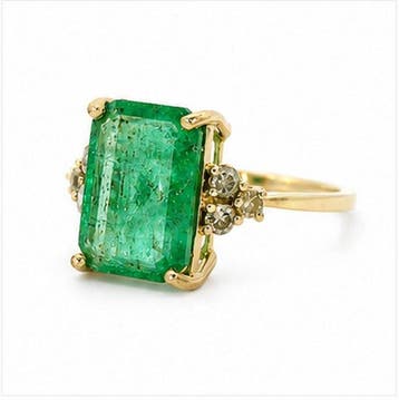 Zonder minimumprijs - Ring - 14 karaat Witgoud, 2,13 gram, Nieuw