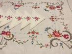 Nappe - 255 cm - 164 cm - Nappe au point de croix