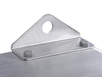 Rittal SZ Fixation Murale RAL 7035 - 2505510 [4 Pièces], Verzenden