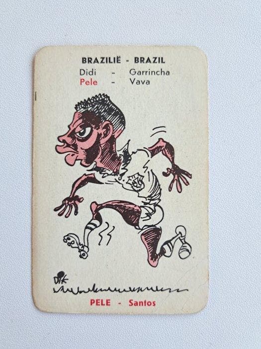 1958 Monty Gum International Footballers Dik Bruynesteyn, Verzamelen, Stickers