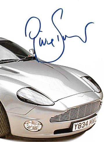 Pierce Brosnan - Autographed Photo Die Another Day James, Nieuw