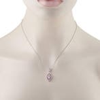 Collier avec pendentif Collier en platine avec pendentif