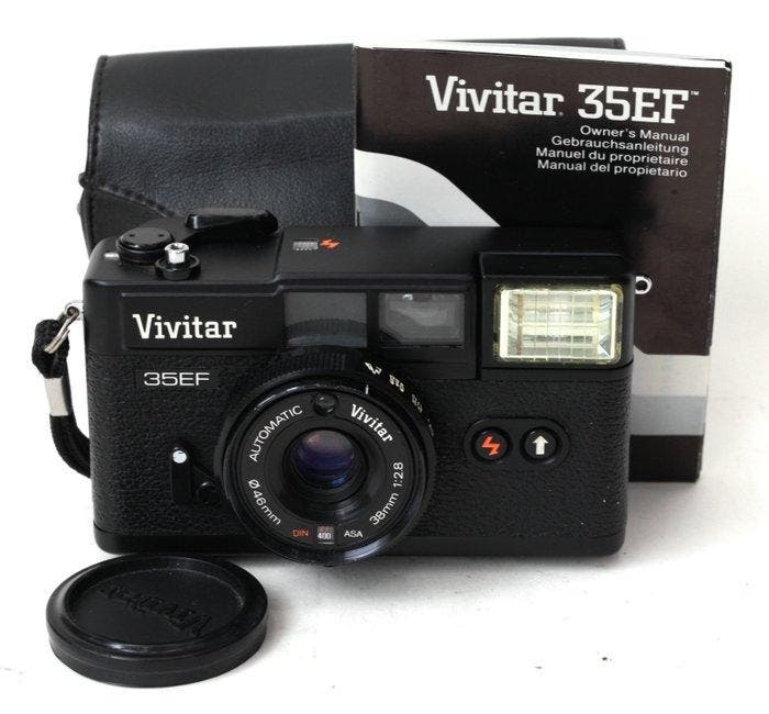 Vivitar, Minolta, Agfa analoge Sucherkameras Meetzoeker, Audio, Tv en Foto, Fotocamera's Analoog