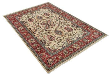 Handgeknoopte designer vloerkleed met Sarouk-patroon – Nieuw, Nieuw