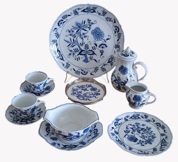 Blue Danube - Service à thé et café (13) - Porcelaine