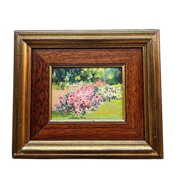 Impressionist School (XX) - Garden In Bloom