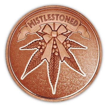 Verenigde Staten. 1 Onza 10 x 1 oz Cannabis Mistlestoned 999