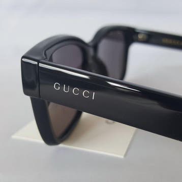 Gucci - Black - Special Logo - New - Lunettes de soleil