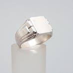 Zilver, Art Deco, Zegelring - Ring, Antiek en Kunst
