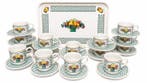 Villeroy & Boch - RARE Luxe - Koffieservies (32) - Basket -, Antiquités & Art
