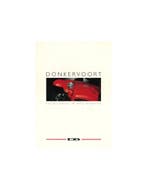 1995 DONKERVOORT D8 BROCHURE NEDERLANDS