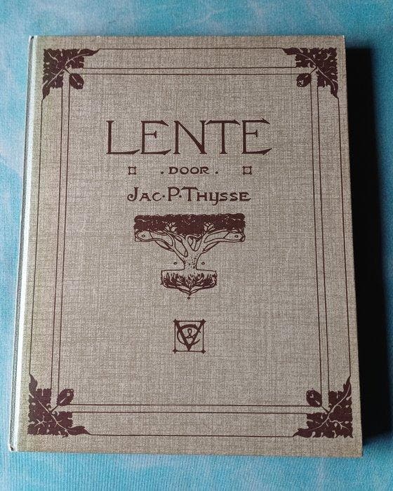 Jac. P. Thijsse - Lente; Zomer; Herfst; Winter; Blonde, Antiquités & Art, Antiquités | Livres & Manuscrits