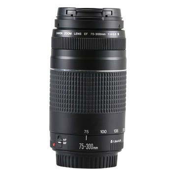 Canon EF 75-300mm f/4-5.6 III met garantie, Ophalen of Verzenden
