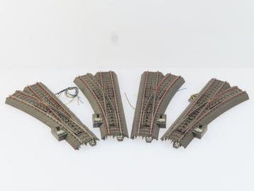 Märklin H0 - 24611/24612 - Modeltreinsporen (4) - 4-delig, Hobby en Vrije tijd, Modeltreinen | H0, Nieuw