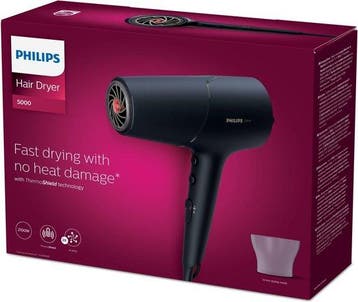 Philips series 5000 - Föhn - Haardroger - Grijs - BHD504/00, Verzenden