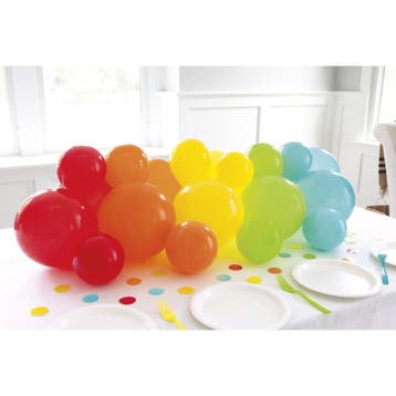 Tafeldecoratie Ballonnen Regenboog 26cm, Hobby en Vrije tijd, Feestartikelen, Verzenden, Nieuw