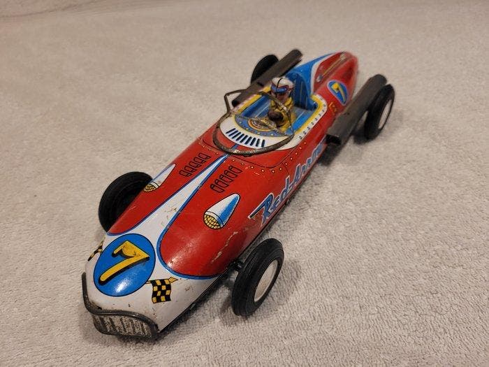 SN Sato Shoji / Sato Trading Co - Model raceauto - Red Arrow, Antiek en Kunst, Antiek | Speelgoed