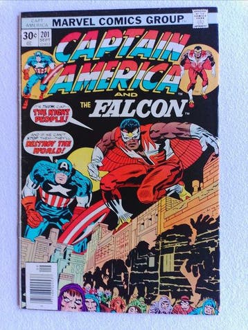 Captain America and The Falcon 201, 202, 204, 205 - Very