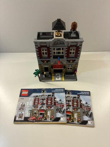 Lego Set - 10197 - Creator Expert - RARE SET - FIRE BRIGADE, Nieuw