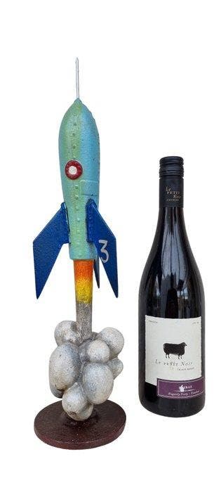 Figurine - Rocket - Fer, Antiquités & Art, Curiosités & Brocante