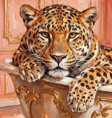 Kleury.art - [XL Canvas] The Gilded Soak” by Kleury.art
