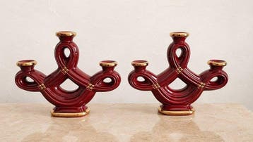 Attribué à la manufacture Scheurich Keramik (Allemagne) -, Antiek en Kunst