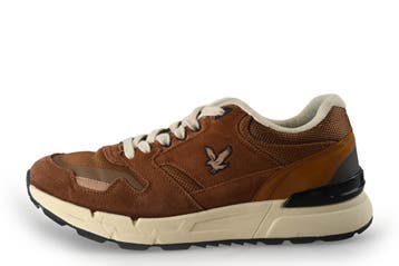 Lyle &amp; scott Sneakers in maat 44 Cognac, Lyle &amp; scott, Overige kleuren, Verzenden, Zo goed als nieuw