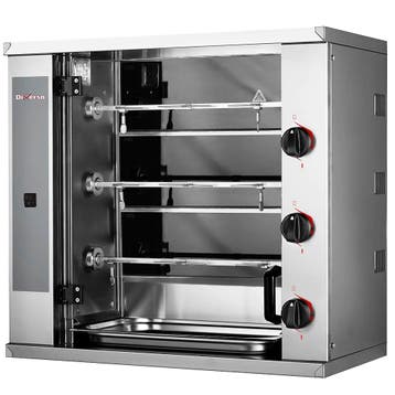 Kippengrill | SMALL | Elektrisch | 3 Spitten | 9 Kippen |, Zakelijke goederen, Verzenden, Nieuw in verpakking