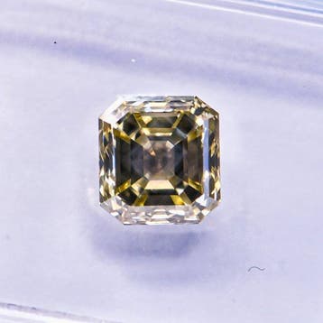 Zonder minimumprijs - 1 pcs Diamant (Natuurlijk gekleurd) -, Nieuw