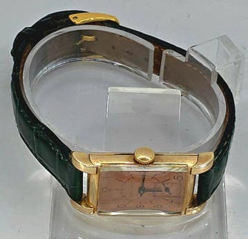 Jaeger LeCoultre - 10K Goldfilled. - Rechteck Formuhr -, Nieuw