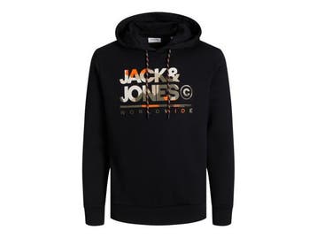 Veiling - Jack &amp; Jones Luke Sweat Hood Zwart - L, Vêtements | Hommes