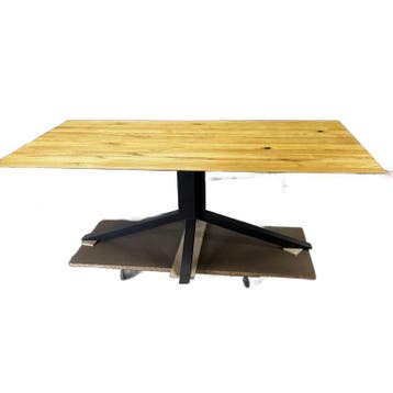 bert plantagie Eettafel Starry Night, Verzenden, Zo goed als nieuw, Eikenhout, 200 cm of meer