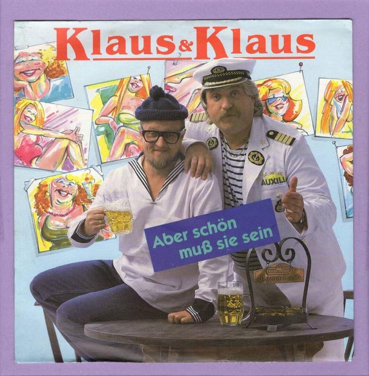 Klaus & Klaus – Aber Schön Muß Sie Sein / Hanne, Wir Hörn R, CD & DVD, Vinyles Singles, Enlèvement ou Envoi