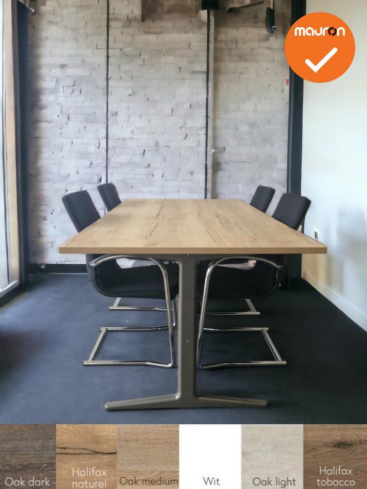 Vergadertafel - Ahrend - 200x100 - Rechthoekig - Nieuw blad, Articles professionnels, Aménagement de Bureau & Magasin | Mobilier de bureau & Aménagement