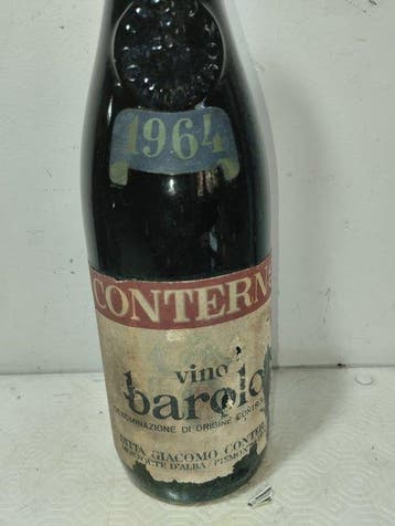 1964 Barolo Giacomo Conterno - Piedmont - 1 Bouteille (0,72, Verzamelen, Nieuw