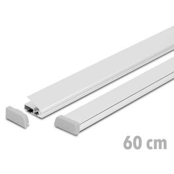 Posterrails | STANDARD | Aluminium | Zilvergrijs | Lengte, Verzenden