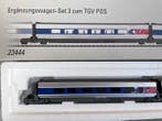 Trix H0 - 23444 - Modeltrein personenwagonset (1) - TGV POS,