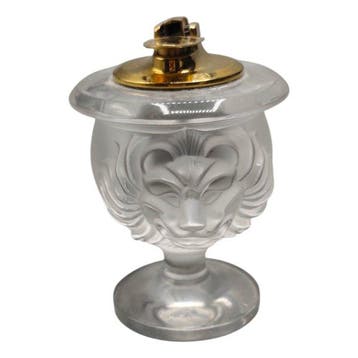 René Lalique - Frosted Crystal Lion Motif - Zonder, Nieuw