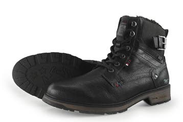 Mustang Veterboots in maat 45 Zwart, Verzenden, Zwart, Boots, Mustang